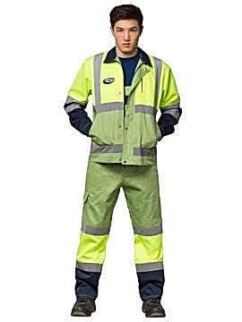 Костюм мужской рабочий: куртка К-1-27, полукомбинезон ПК-1-9