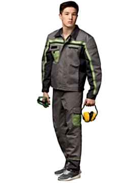 Костюм мужской рабочий: куртка К-1-26, брюки БРМ-2-1-7