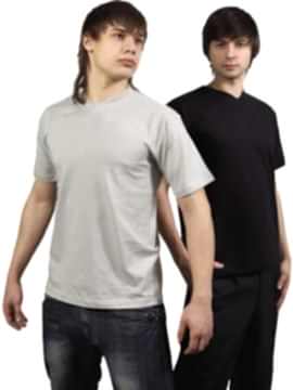 Футболки, V ворот, короткий рукав