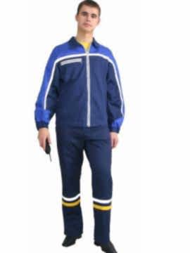 Костюм мужской рабочий: куртка К-1-6, полукомбинезон ПК-1