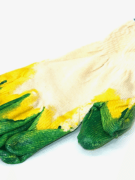 Перчатки х/б с двойным латексным покрытием ладони