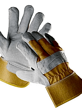 Перчатки спилковые для погрузо-разгрузочных работ
