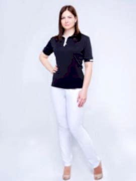 Костюм стоматолога: рубашка-поло женская М-3 и брюки БРЖ-1-1