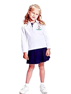 Поло детское с длинным рукавом мод. поло-1