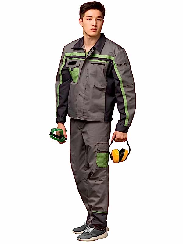 Костюм мужской рабочий: куртка К-1-26, брюки БРМ-2-1-7