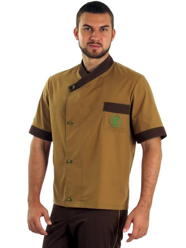 Костюм мужской поварской: китель КП-30, брюки БРМ-1-1