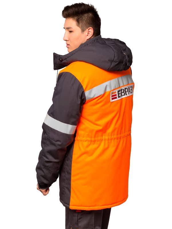 Костюм мужской утепленный: куртка модель К-5-2, брюки БРМ-3 - производство Россия