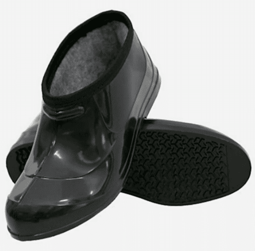 Галоши садовые черные утепленные